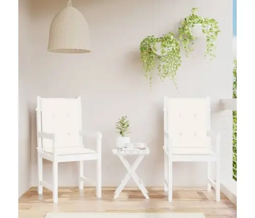 Madala Seljatoega Toolipadjad 2 Tk, Kreemjas 100X50X4cm Kangas