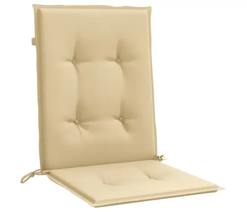 Kėdės Pagalvėlės, 2Vnt., Smėlio, 100X50X4cm Audinys