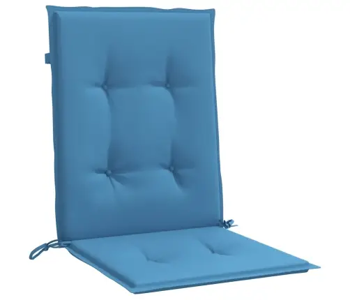 Madala Seljatoega Toolipadjad 6 Tk, Sinine, 100X50X4 cm Kangas