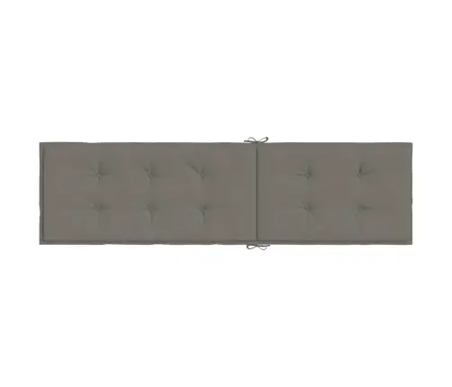 Päevitustooli Istmepadi, Tumehall, (75+105) X 50 X 4 cm Kangas