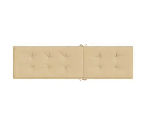 Päevitustooli Istmepadi, Beež, (75+105) X 50 X 4 cm Kangas