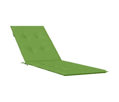 Päevitustooli Istmepadi, Roheline, (75+105) X 50 X 4 cm Kangas