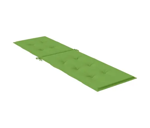 Päevitustooli Istmepadi, Roheline, (75+105) X 50 X 4 cm Kangas