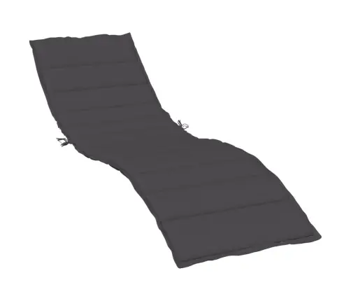 Saulės Gulto Čiužinukas, Antracito, 200X50X4cm Audinys