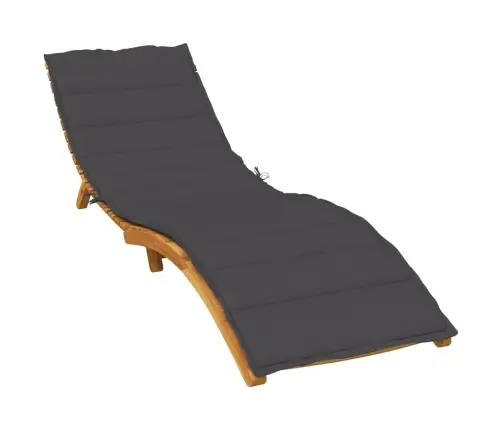 Saulės Gulto Čiužinukas, Antracito, 200X50X4cm Audinys