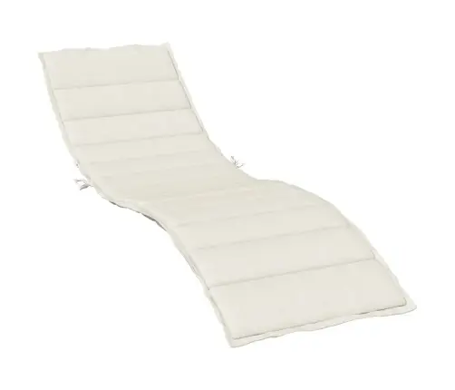 Saulės Gulto Čiužinukas, Kreminis, 200X50X4cm Audinys