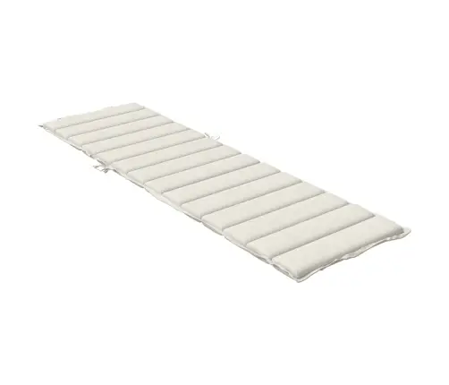 Saulės Gulto Čiužinukas, Kreminis, 200X50X4cm Audinys