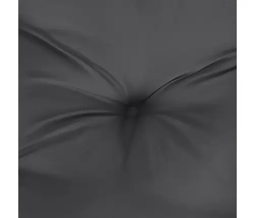Dārza Sola Matracis, 100X50X7 Cm, Audums, Antracītpelēks Vidaxl