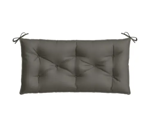 Dārza Sola Matracis, 100X50X7 Cm, Audums, Tumši Pelēks Vidaxl