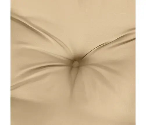 Dārza Sola Matracis, 100X50X7 Cm, Audums, Bēši Vidaxl