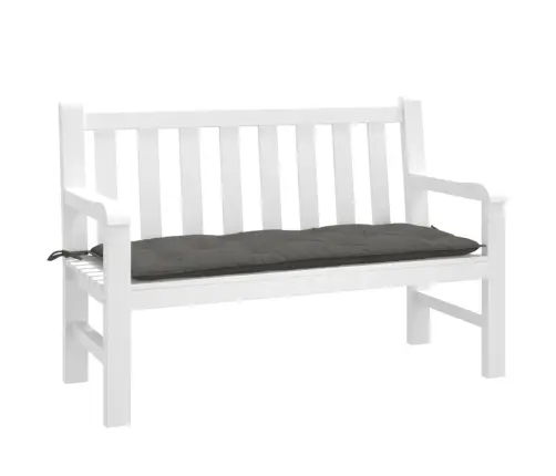 Dārza Sola Matracis, Tumši Pelēks, 120X50X7 Cm, Audums Vidaxl