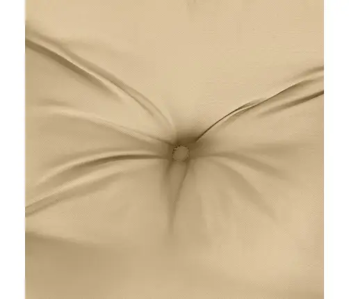 Dārza Sola Matrači, 2 Gab., 100X50X7 Cm, Audums, Bēšs Vidaxl