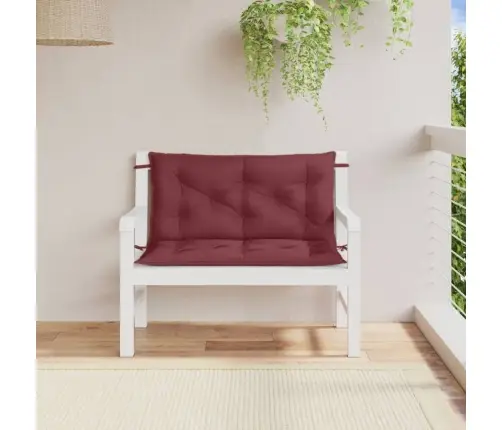 Sodo Suoliuko Pagalvėlės, 2Vnt., Vyno, 100X50X7cm Audinys