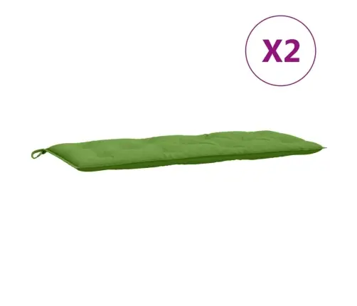 Aiapingi Istmepadjad 2 Tk, Roheline, 120X50X7 cm Kangas
