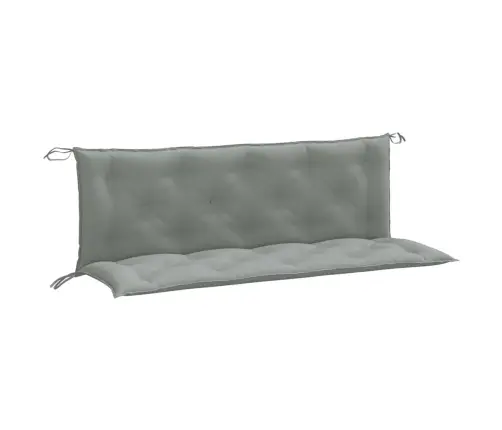 Dārza Sola Matrači, 2 Gab., Gaiši Pelēks, 150X50X7 Cm, Audums Vidaxl
