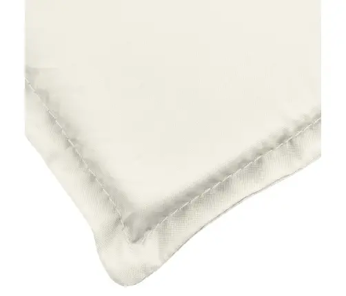 Dārza Sola Matrači, 2 Gab., 150X50X7 Cm, Audums, Krēmkrāsas Vidaxl