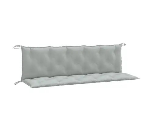 Dārza Sola Matrači, 2 Gab., Gaiši Pelēks, 180X50X7 Cm, Audums Vidaxl