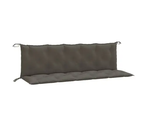 Sodo Suoliuko Pagalvėlės, 2Vnt., Pilkos, 180X50X7cm Audinys