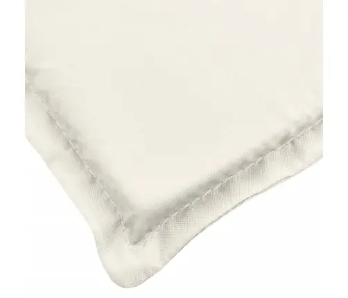 Dārza Sola Matrači, 2 Gab., 180X50X7 Cm, Audums, Krēmkrāsas Vidaxl