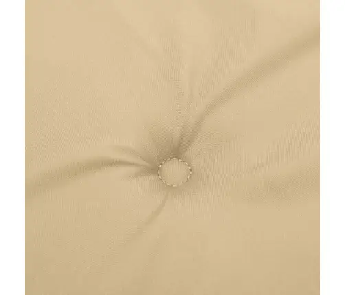 Dārza Sola Matrači, 2 Gab., 200X50X7 Cm, Audums, Bēšs Vidaxl