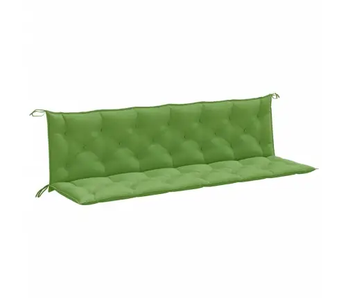Dārza Sola Matrači, 2 Gab., 200X50X7 Cm, Audums, Zaļš Vidaxl