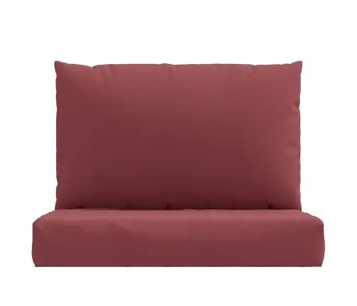 Palešu Spilveni, 2 Gab., Audums, Vīnsarkans Vidaxl