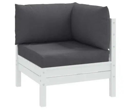 Palešu Spilveni, 3 Gab., Audums, Antracītpelēks Vidaxl