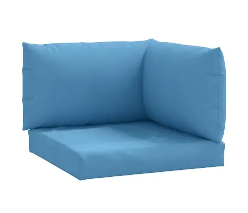 Palešu Spilveni, 3 Gab., Audums, Zils Vidaxl