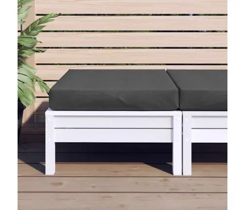 Palešu Matracis, 60X60X9,5 Cm, Antracītpelēks Audums Vidaxl