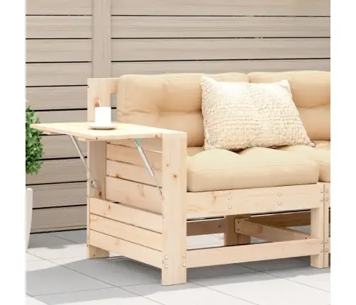 Käetoega Aiadiivan Lisalauaga Männipuit