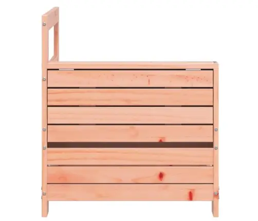 Dārza Dīvāns Ar Roku Balstu Un Galdiņu, Duglasa Egles Masīvkoks Vidaxl