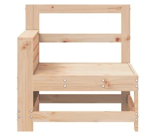 Dārza Dīvāns, 69X62X70,5 Cm, Priedes Masīvkoks Vidaxl