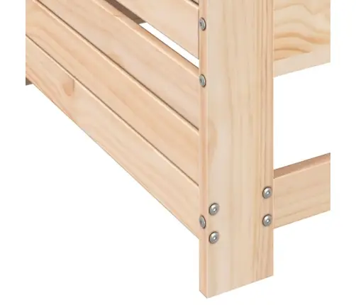 Dārza Dīvāns, 69X62X70,5 Cm, Priedes Masīvkoks Vidaxl