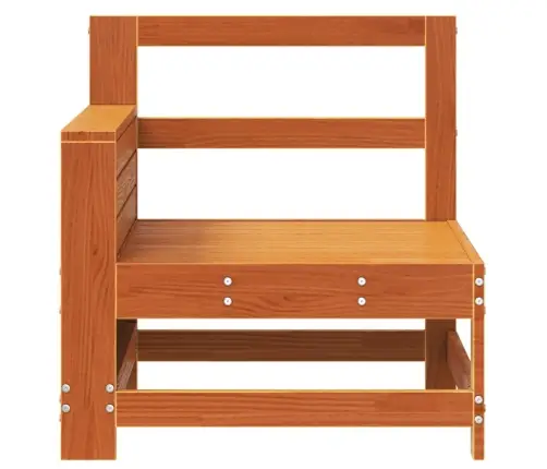 Sodo Sofos Dalis, Vaško Ruda, 69X62X70,5cm Pušis, Su Porankiu