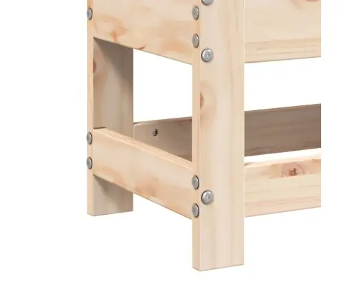 Sodo Pakoja, 62X30X32cm Pušies Medienos Masyvas