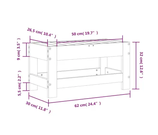 Aia Jalapink, Vahapruun, 62 X 30 X 32 cm Männipuit