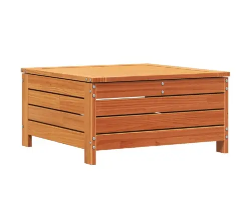 Dārza Kājsoliņš, Vaska Brūnas, 62X63,5X32 Cm, Priedes Koks Vidaxl