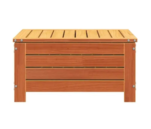 Dārza Kājsoliņš, Vaska Brūnas, 62X63,5X32 Cm, Priedes Koks Vidaxl