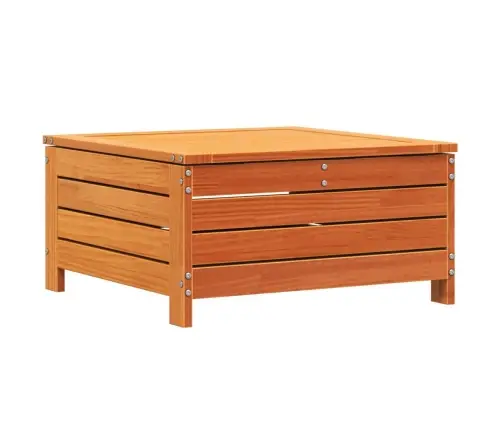 Dārza Kājsoliņš, Vaska Brūnas, 62X63,5X32 Cm, Priedes Koks Vidaxl