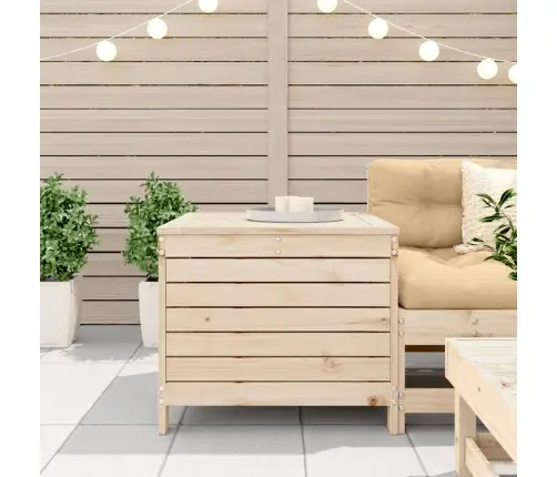 Dārza Kājsoliņš, 62X63,5X53,5 Cm, Priedes Masīvkoks Vidaxl