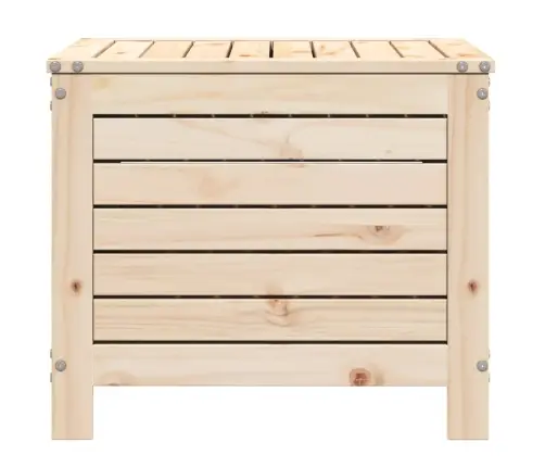 Dārza Kājsoliņš, 62X63,5X53,5 Cm, Priedes Masīvkoks Vidaxl