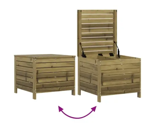 Sodo Pakoja, 62X63,5X53,5cm Impregnuota Pušies Mediena