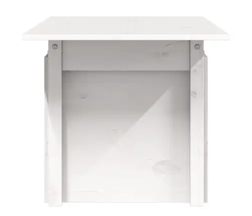 Aialaud, White, 100X50X75 cm Männipuit