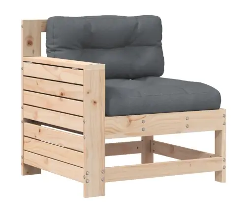 Dārza Dīvāns Ar Matračiem, Priedes Masīvkoks Vidaxl