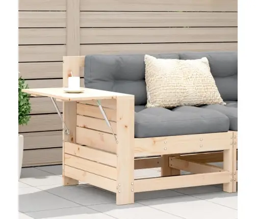 Dārza Dīvāns Ar Matračiem, Priedes Masīvkoks Vidaxl