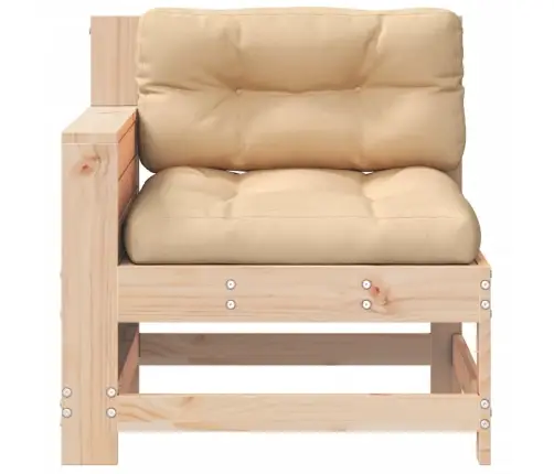 Dārza Dīvāns Ar Matračiem, Priedes Masīvkoks Vidaxl