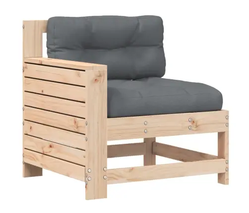 Dārza Dīvāns Ar Matračiem, Priedes Masīvkoks Vidaxl
