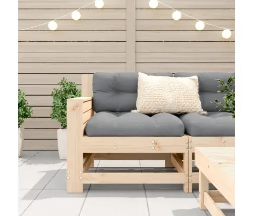 Dārza Dīvāns Ar Matračiem, Priedes Masīvkoks Vidaxl