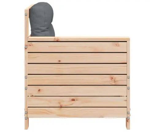 Dārza Dīvāns Ar Matračiem, Priedes Masīvkoks Vidaxl