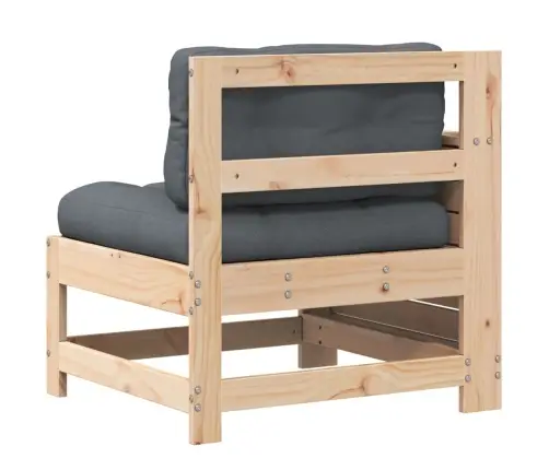Dārza Dīvāns Ar Matračiem, Priedes Masīvkoks Vidaxl